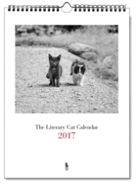 고양이 위클리 캘린더 2017 : The Literary Cat Calendar